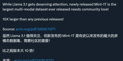 万亿token！史上最大多模态数据集诞生