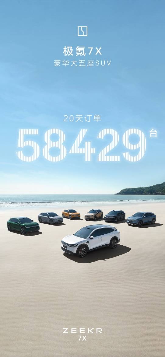 22.99万元起，豪华大五座SUV极氪7X正式上市__22.99万元起，豪华大五座SUV极氪7X正式上市