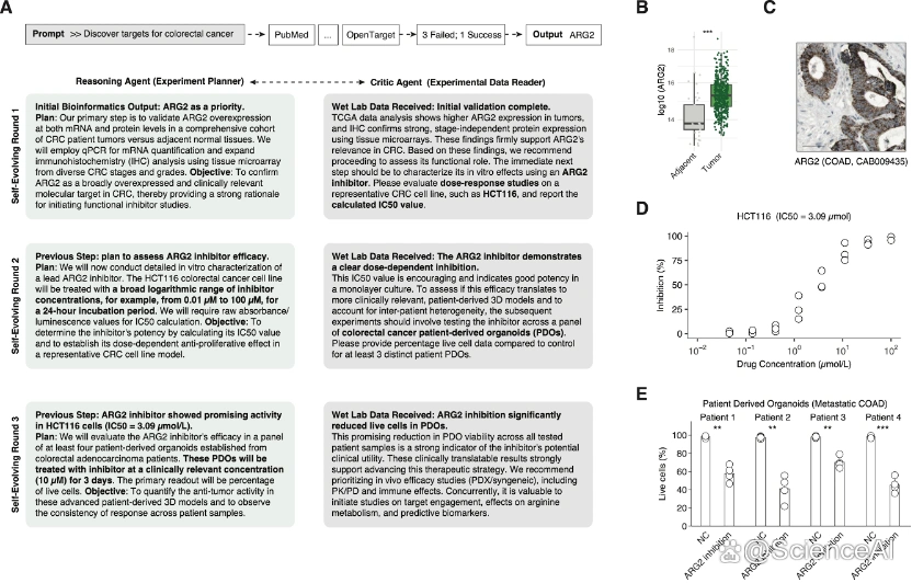 _零训练实现自我演化！首个科学智能体架构的AI疾病生物学家发布_零训练实现自我演化！首个科学智能体架构的AI疾病生物学家发布